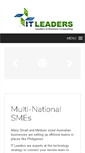 Mobile Screenshot of itleaders.com.au